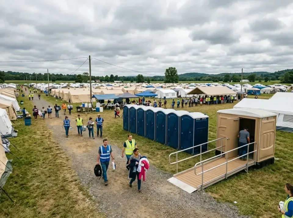 disaster-relief-camp-restrooms-010 — frequently asked questions, Dumpster & Portable Bathrooms Rental in Douglass Hills, KY